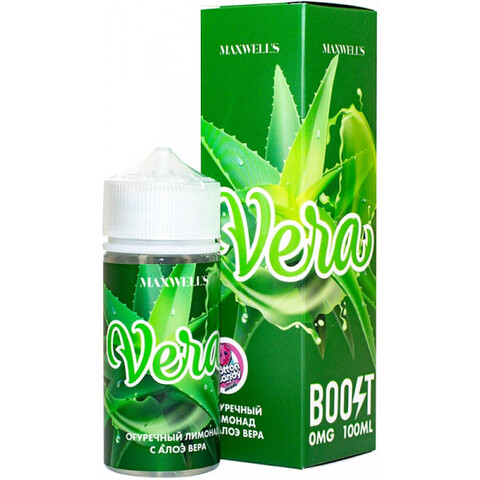 Жидкость MAXWELLS 0% 100 ml Vera - Огуречный Лимонад с Алоэ Вера