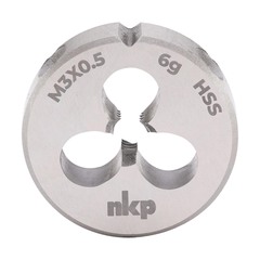 Плашка М 3,0х0,5 DINEN22568 HSS 6g 20х5мм NKP 240030N