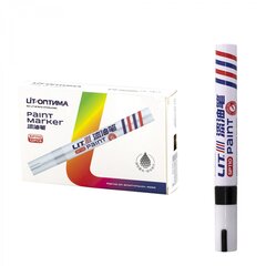 
          Маркер - краска " Alingar", черная, пулевидный, 2-4 мм