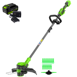 Триммер Greenworks GD24LT331K4 24V (33 см) аккумуляторный, с АКБ 4 А/ч и ЗУ