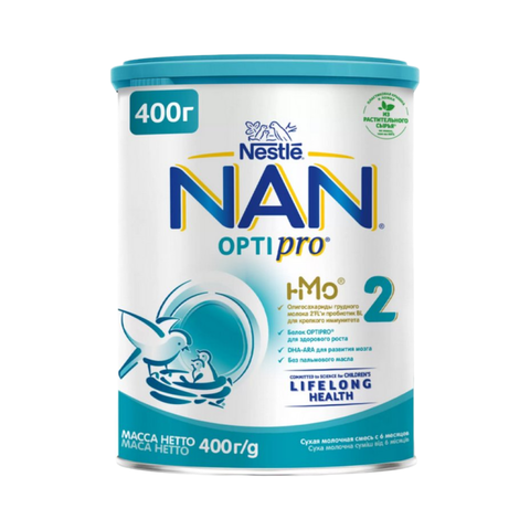 НАН 2 мол.смесь 400г