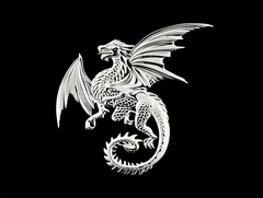 Силиконовый молд Дракон № 2 ( Игра престолов)