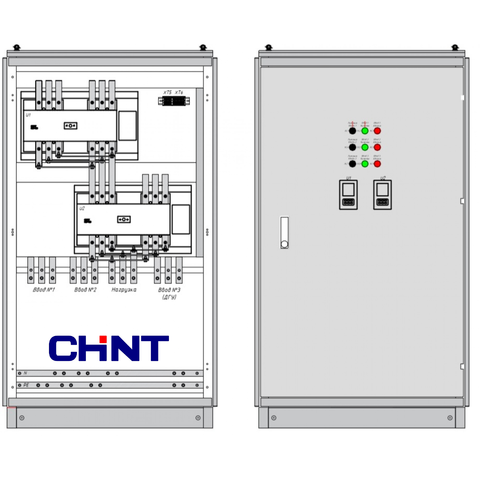 Шкаф АВР (три ввода, одна нагрузка) АВР-Б-630-3-1G-C