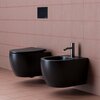 Ceramica Nova Play CN3002MB Подвесное биде, цвет: чёрный