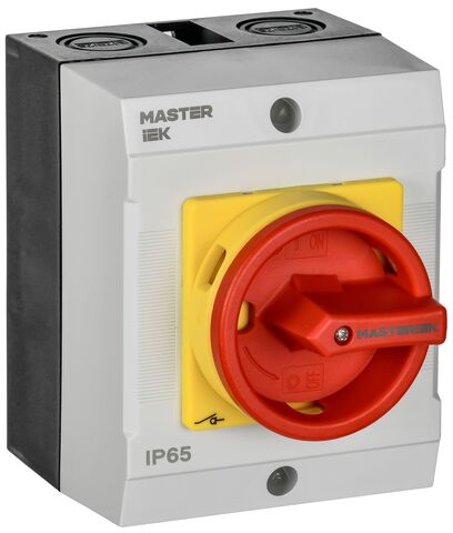 Перекл. кулачк. в боксе закр. рук. кр. 10А сх. 10 MASTER IEK