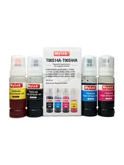 Чернила MyInk для Epson Ecotank L11058, L1119, L1218, L1258, L1259, L3106, L3108, L3109, L3115, L3268, L3269, L3556, L3558, L5190, L5256, L5298 (103/104) - водные 4x70 мл, KeyLock, комплект 4 цвета