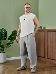 Брюки мужские Нептун-2 Виотекс СЕРЫЙ