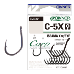 53269 № 09 Крючки OWNER С-5X Iseama X With Eye | продажа от 5 уп.