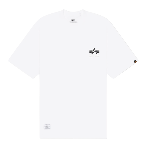 Футболка Alpha Industries Garment Type Tee White (Белый)