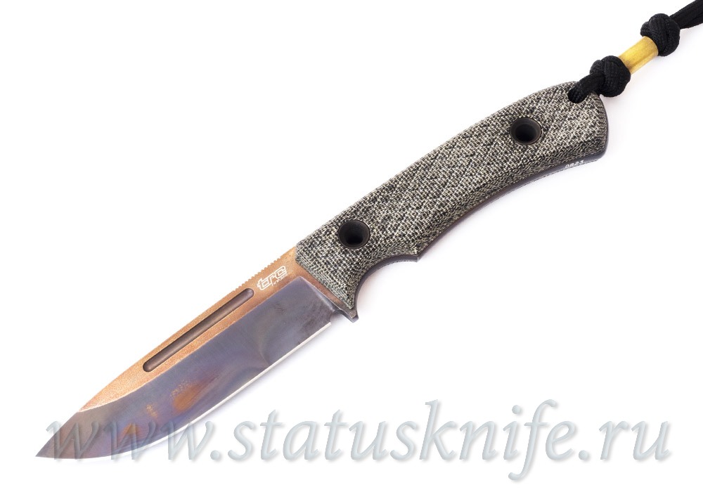 Нож TRC Knives K-1s Elmax Virus Edition black micarta