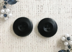 Пуговицы, нато d 1,6 см, чёрный