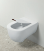 ArtCeram The One THV001 01 00 Унитаз, Artceram, The One, безободковый, тип установки-подвесной, ширина, мм-360, глубина, мм-520, высота, мм-370, форма чаши-овальная, выпуск-горизонтальный, без декора, материал-санфаянс, сиденье-необходимо заказать, к