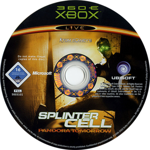 Splinter Cell - Pandora Tomorrow (XBOX360E) [Xbox 360]