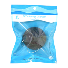 Спонж конняку с добавлением древесного угля - ECO-sponge charcoal J:on, 1шт