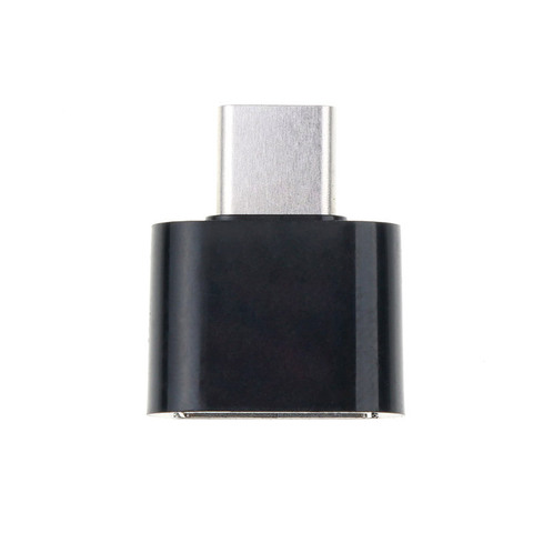 Адаптер Converter USB-A/ Type-C  Черный