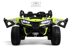 Детский электромобиль BUGGY C555CC (Полноприводный, двухместный)