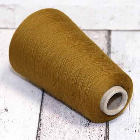 Викунья 100% LORO PIANA VICUNA 2/60 темная горчица