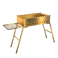 Мангал дачный стационарный 64х37х65 см GOLD, BOYSCOUT