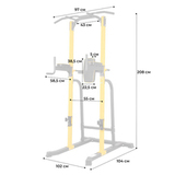 Турник-брусья DFC Power Tower G250 фото №1