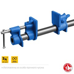 ЗУБР СТ-34, 3/4?, трубная струбцина (32305-34)