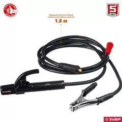 ЗУБР ММА, 190 А, RED MACHINE, сварочный аппарат инверторный, макс. электрод ? 5.0 мм (СА-190)