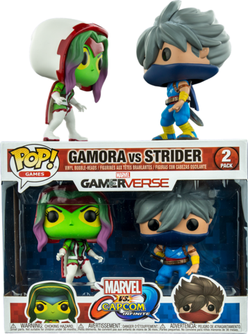 Funko POP! Marvel vs. Capcom: Gamora vs. Strider (2 pack)