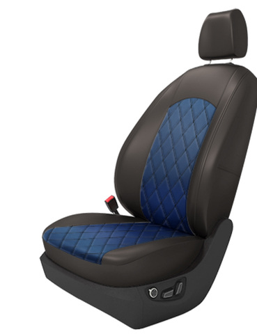 Авточехлы правый руль на 3 ряда (на заказ)