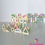 Большой конструктор Радужные блоки (Rainbow blocks), 40 деталей 9