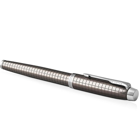 Parker IM Premium - Dark Espresso CT, ручка-роллер, F, BL