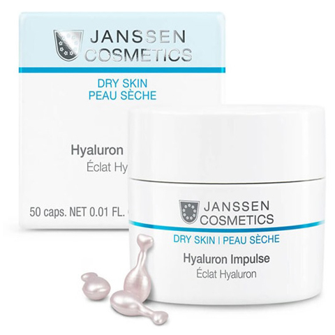 Janssen Dry (DEGYDRATED) Skin: Концентрат Hyaluron Impulse с гиалуроновой кислотой (в капсулах) (Hyaluron Impulse)