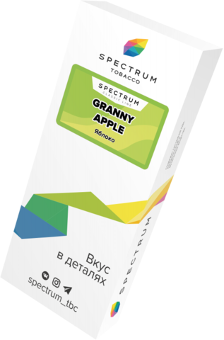 Табак Spectrum Classic Line Granny Apple (Зеленое Яблоко) 40г