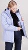 Премиальный теплый зимний костюм Nordski Mount Lavender Black женский с высокой спинкой