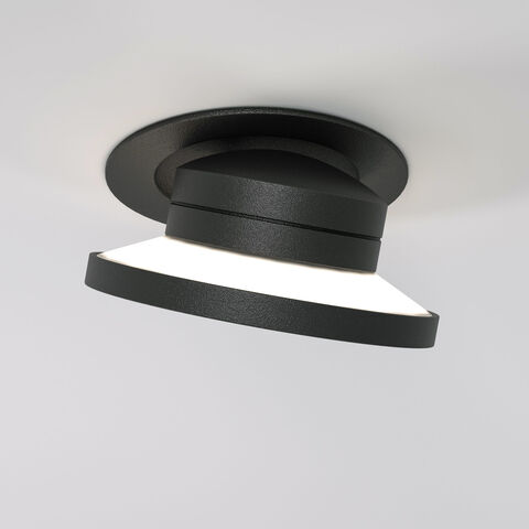 Встраиваемый светодиодный светильник Elektrostandard Surf 25084/LED черный