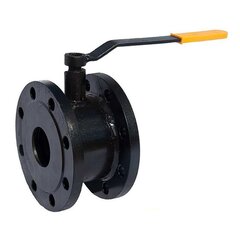 Кран стальной шаровой цельносварной BREEZE 11с52п, DN-125 PN-16, длина-145мм, стандартнопроходной, фланцевый с ручкой