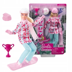 Кукла Барби Barbie Зимние виды спорта Сноубордист