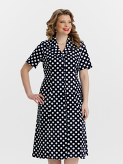 4536 Халат на пуговицах