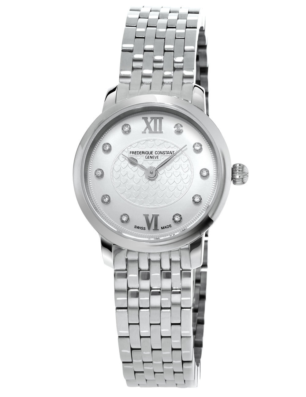 Часы женские Frederique Constant FC-200WHDS6B Slimline Ladies