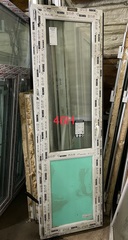 Пластиковая дверь новая 229(в) х 67(ш) балконная