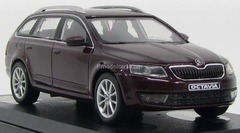 Skoda Octavia III Combi 2013 Rosso Brunello Abrex 1:43