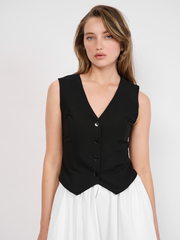 ЖИЛЕТ НА ПУГОВИЦАХ