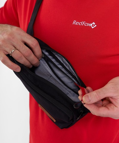 Картинка сумка поясная Redfox сумка поясная Starling 1000/черный - 9