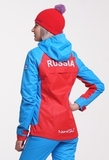 Ветрозащитная мембранная куртка Nordski National Red женская