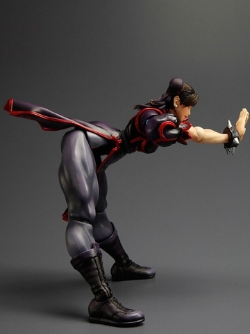 Super Street Fighter IV Play Arts Kai Figure - Chun Li Black