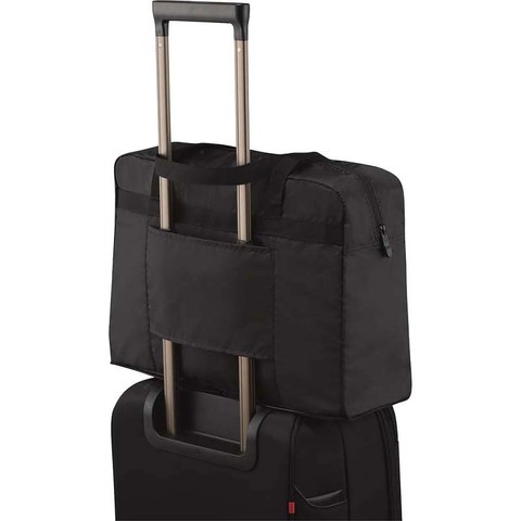 Сумка складная Victorinox, черная, 29x14x42 см, 17 л