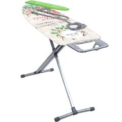 Доска гладильная 122х40 см, подст д/ут, рукав, розет, удл 2.2 м, Nika, Н10+, в асс