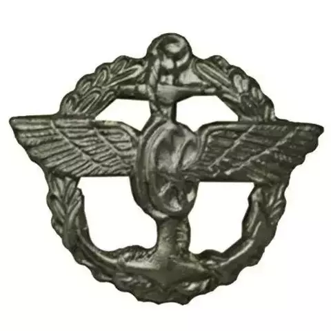 Эмблема петличная ВОСО старого образца металл полевая
