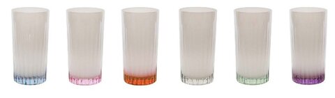 Набор высоких стаканов 6шт 15см Cre Art Dom