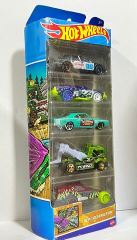 МАШИНКИ ПОДАРОЧНЫЙ НАБОР АВТОМОБИЛЕЙ (5 ШТУК) HOT WHEELS 9