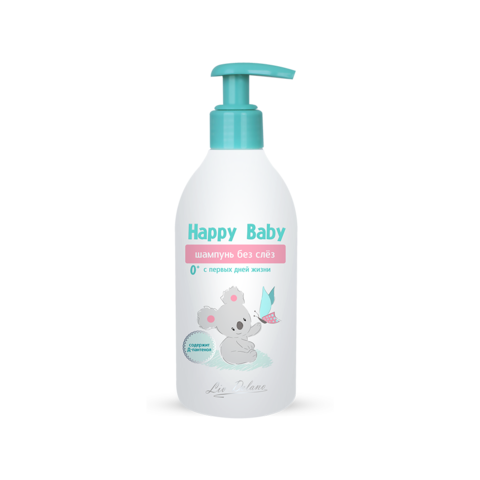 Liv-delano Happy Baby Шампунь без слез 0+ (с первых дней жизни) 300г
