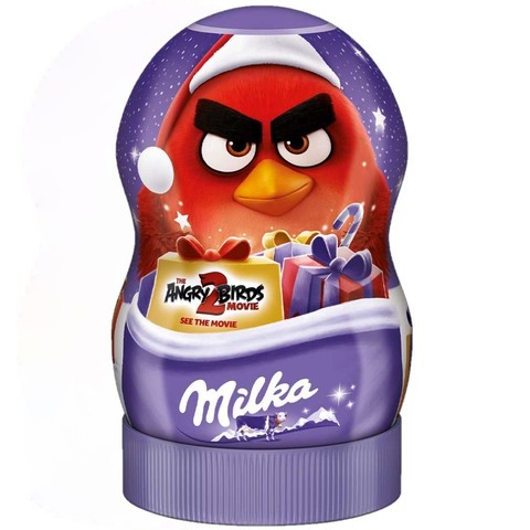 Шоколадные конфеты Milka Angry Birds с сюрпризами Red 81 гр